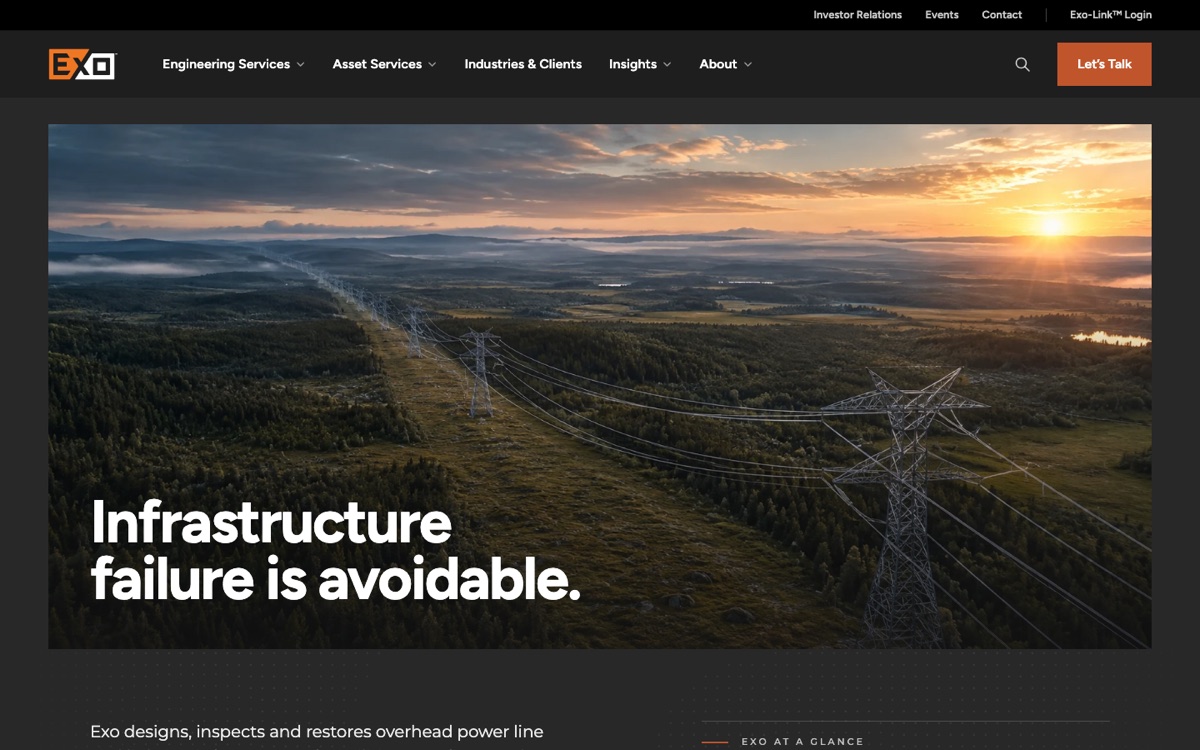 Concept 3 homepage